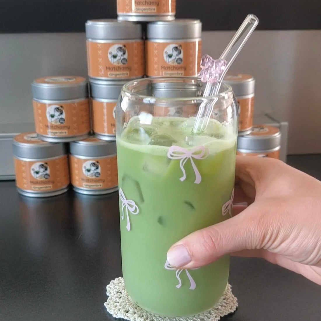matcha gingembre