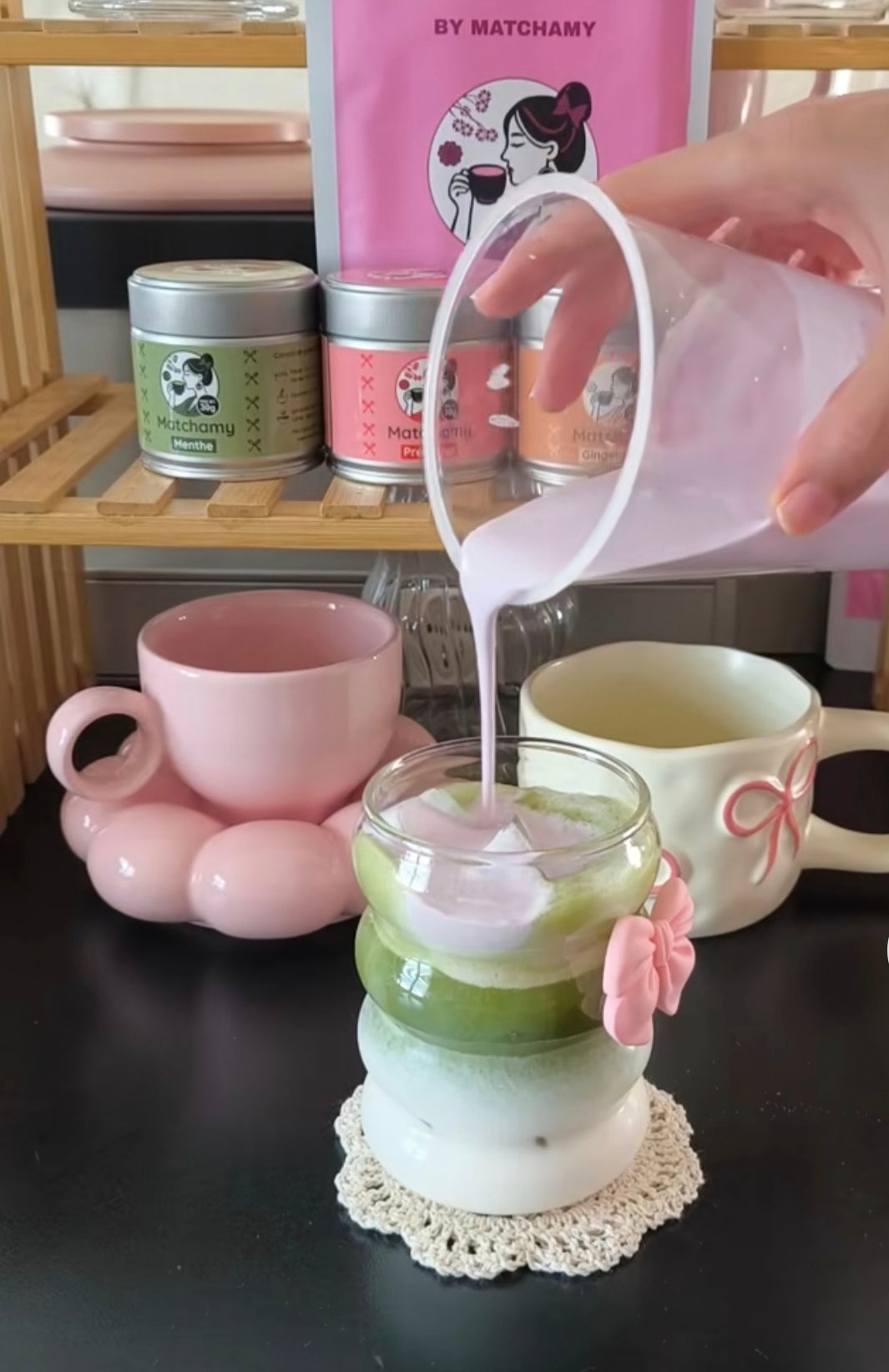 Matcha & Ube latte : une recette originale et gourmande