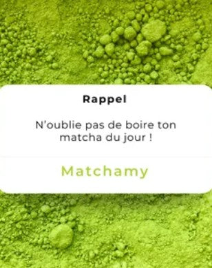 Rappel matcha du jour